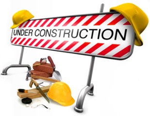 under construction